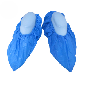 Capas de sapato de plástico pe descartáveis ​​à prova d'água/proteção de segurança hospitalar médica